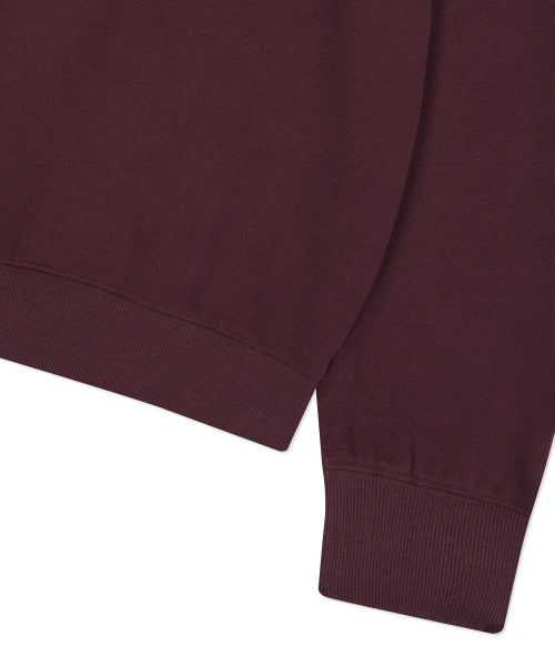 typo wappen napping sweatshirt purple