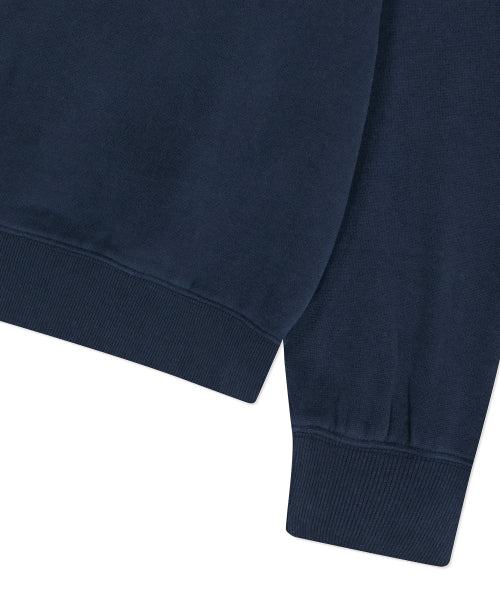 typo wappen napping sweatshirt dark navy