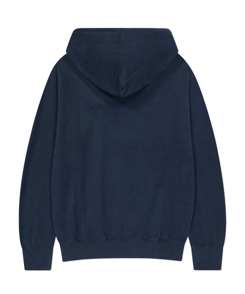 typo wappen napping hooded dark navy