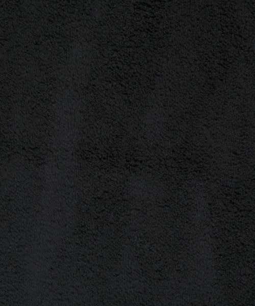 typo wappen fleece hooded zip-up black