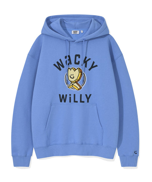 One Point Graphic Hooded Blue