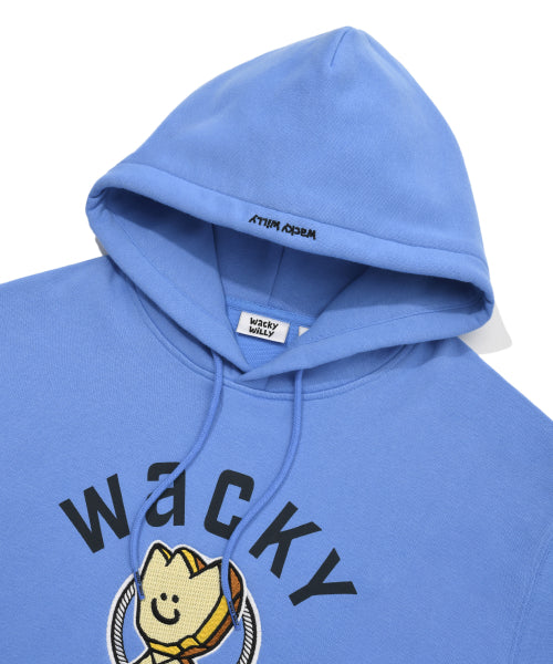 One Point Graphic Hooded Blue