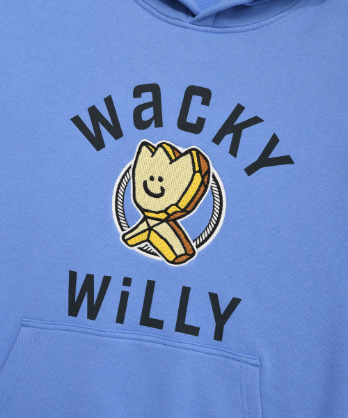 One Point Graphic Hooded Blue