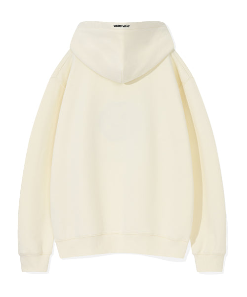 One point graphic hood cream