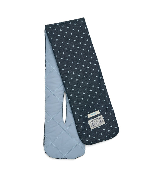 PADDED NYLON SCARF - 5 colors