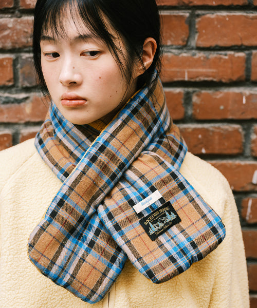 PADDED NYLON SCARF - 5 colors