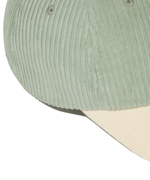 CORDUROY C LOGO COLOR BLOCK BALL CAP
