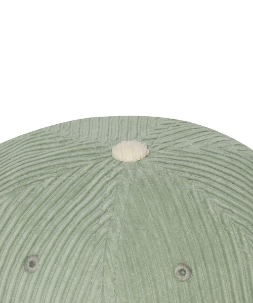 CORDUROY C LOGO COLOR BLOCK BALL CAP