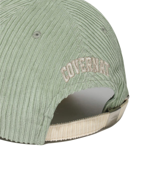 CORDUROY C LOGO COLOR BLOCK BALL CAP