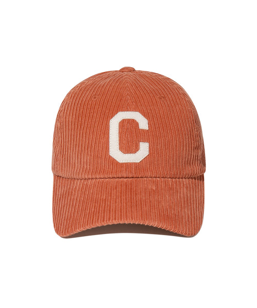 CORDUROY C LOGO BALL CAP