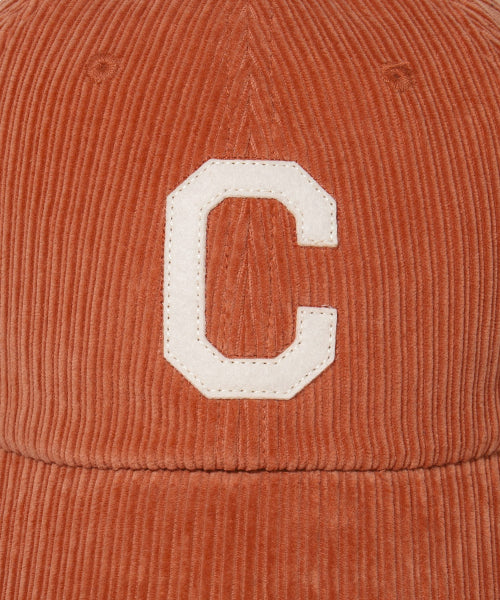 CORDUROY C LOGO BALL CAP