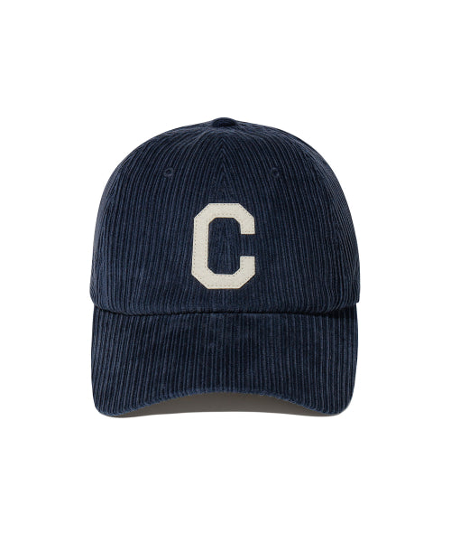 CORDUROY C LOGO BALL CAP