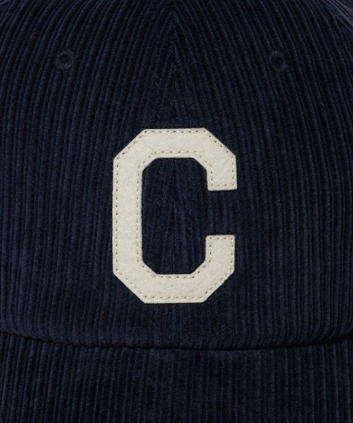 CORDUROY C LOGO BALL CAP