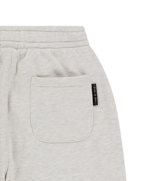 Heart Wappen Balloon Fit Fleece-Lined Jogger Pants Oatmeal