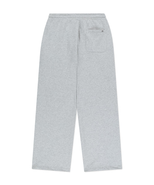 Heart Wappen Wide Pants Light Gray