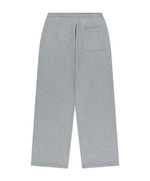 Heart Wappen Wide Pants Gray