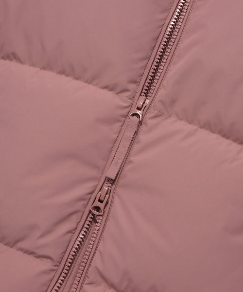 Logo Duck Down Puffin Short Puffer Pink