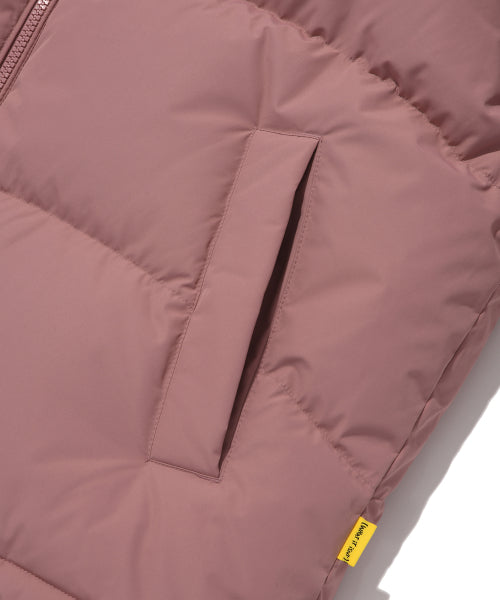 Logo Duck Down Puffin Short Puffer Pink