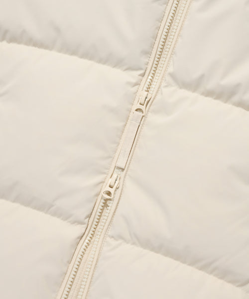 Logo Duck Down Puffin Short Puffer Ivory
