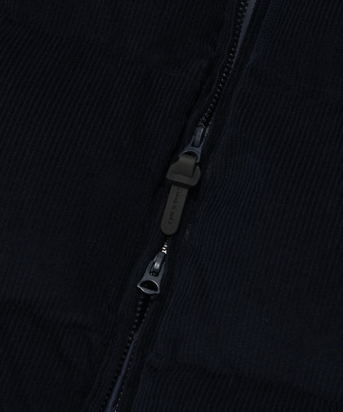 Corduroy Short Puffer Navy