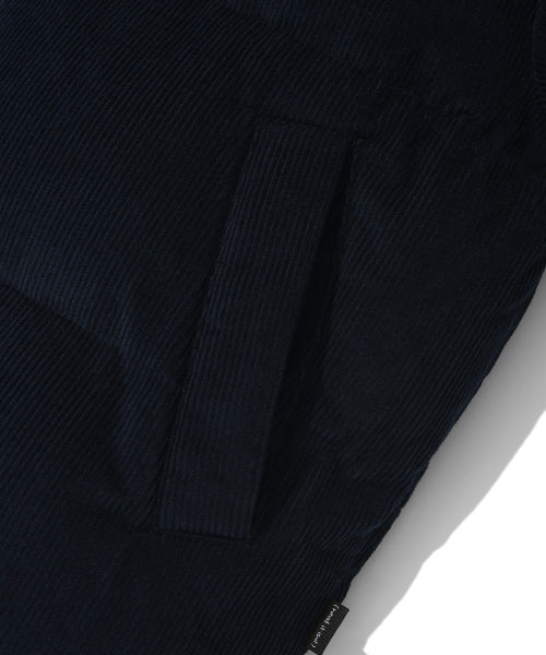 Corduroy Short Puffer Navy