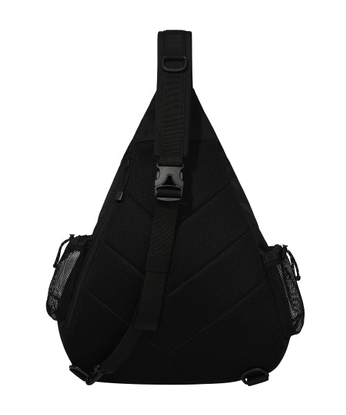 [25SS] Mesh String Utility Bag Black