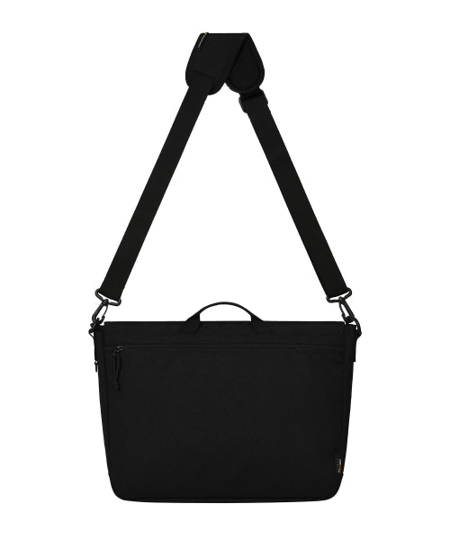 [25SS] Mesh String Messenger Bag Black