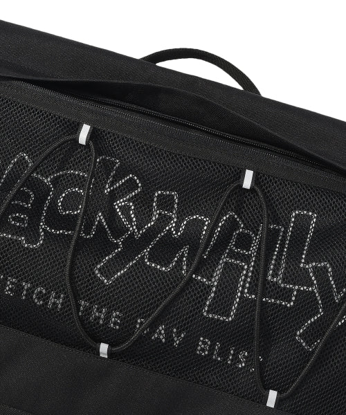 [25SS] Mesh String Messenger Bag Black