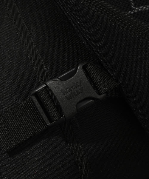 [25SS] Mesh String Messenger Bag Black