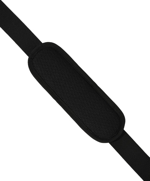 [25SS] Mesh String Messenger Bag Black