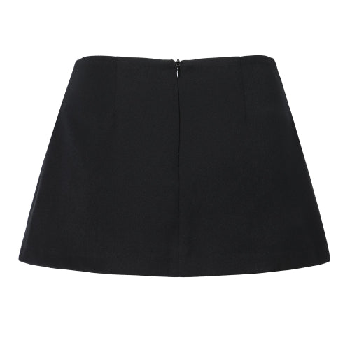 Mini Skirt Pants (black)