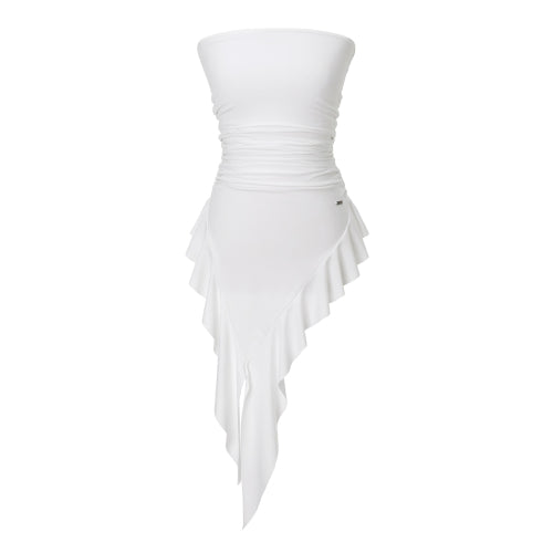 Ruffled Layered Top (ivory)