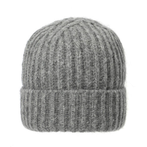 Ribbed Beanie (gray)