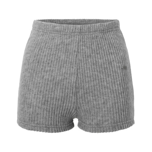 Ribbed Mini Shorts (gray)