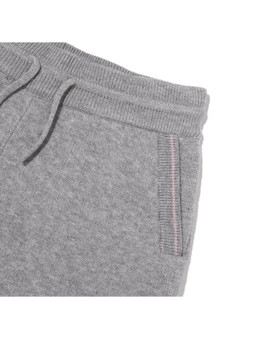 KIDS JACQUARD KNIT PANTS [MELANGE GRAY]