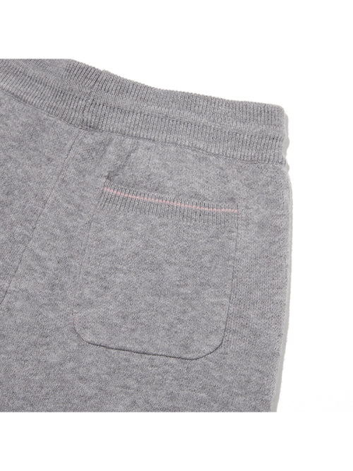 KIDS JACQUARD KNIT PANTS [MELANGE GRAY]