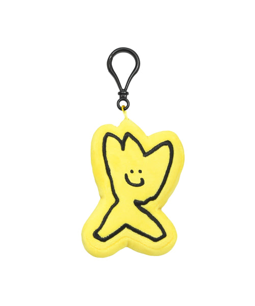 Big Kiki key ring yellow