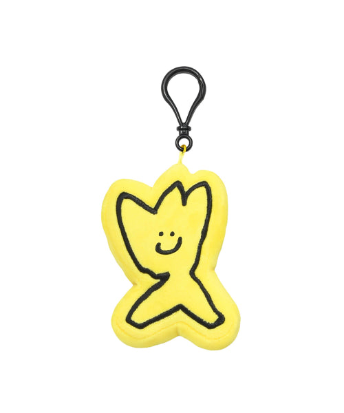 Big Kiki key ring yellow