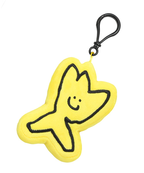 Big Kiki key ring yellow