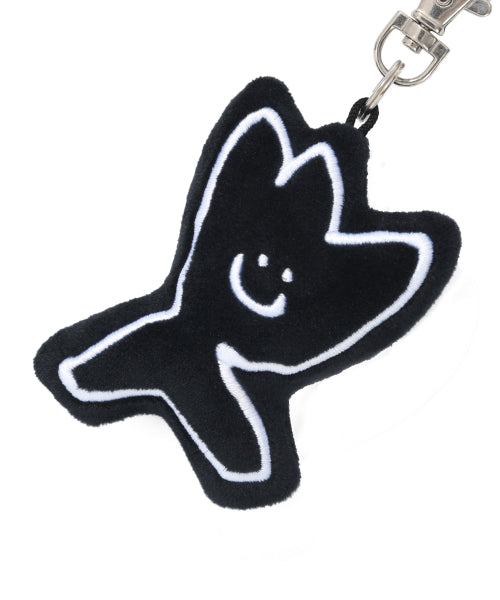Small key key ring black
