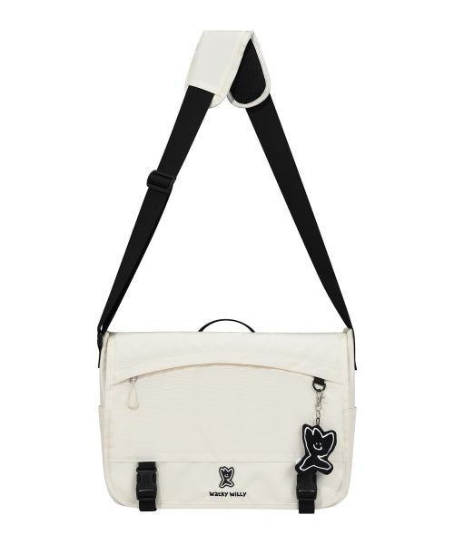 Flight Messenger Bag Ivory