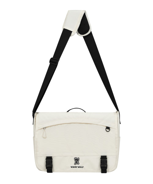 Flight Messenger Bag Ivory