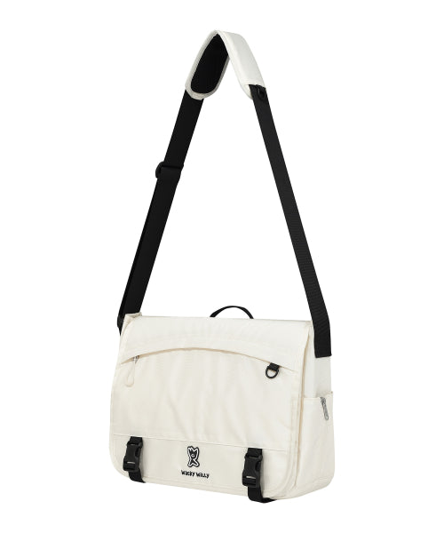 Flight Messenger Bag Ivory