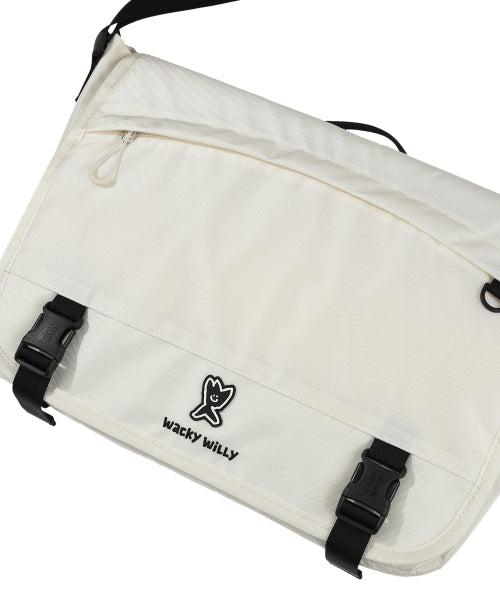 Flight Messenger Bag Ivory