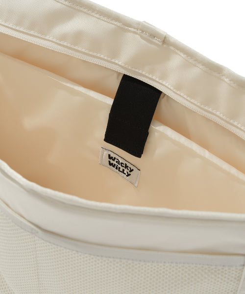 Flight Messenger Bag Ivory