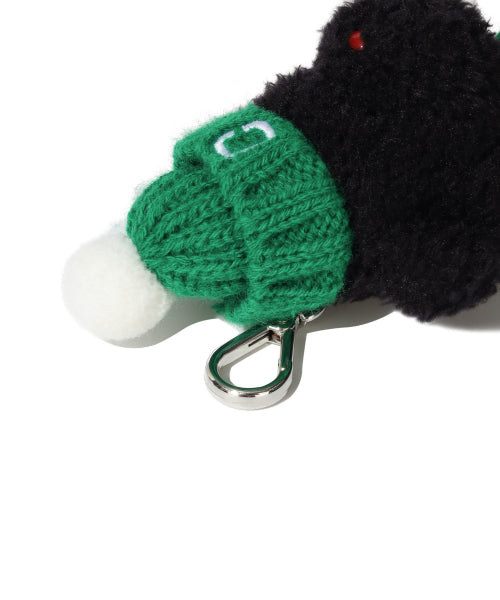 CHRISTMAS COVY BEAR KEYRING