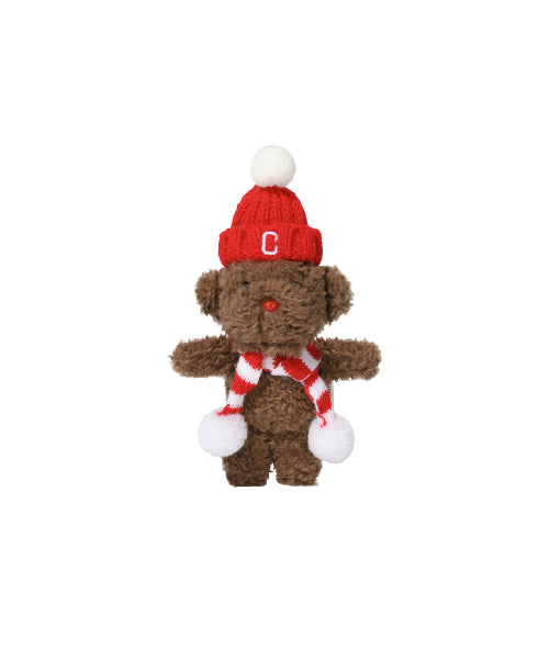 CHRISTMAS COVY BEAR KEYRING