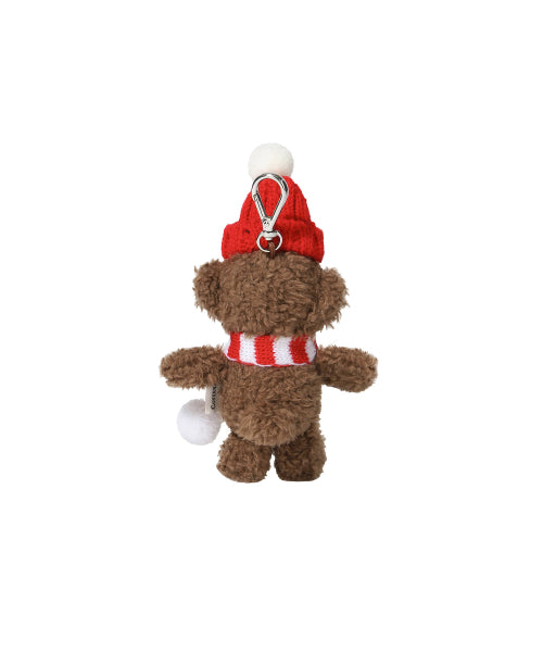 CHRISTMAS COVY BEAR KEYRING