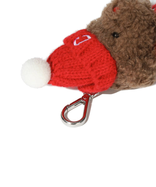 CHRISTMAS COVY BEAR KEYRING