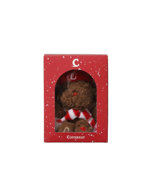 CHRISTMAS COVY BEAR KEYRING